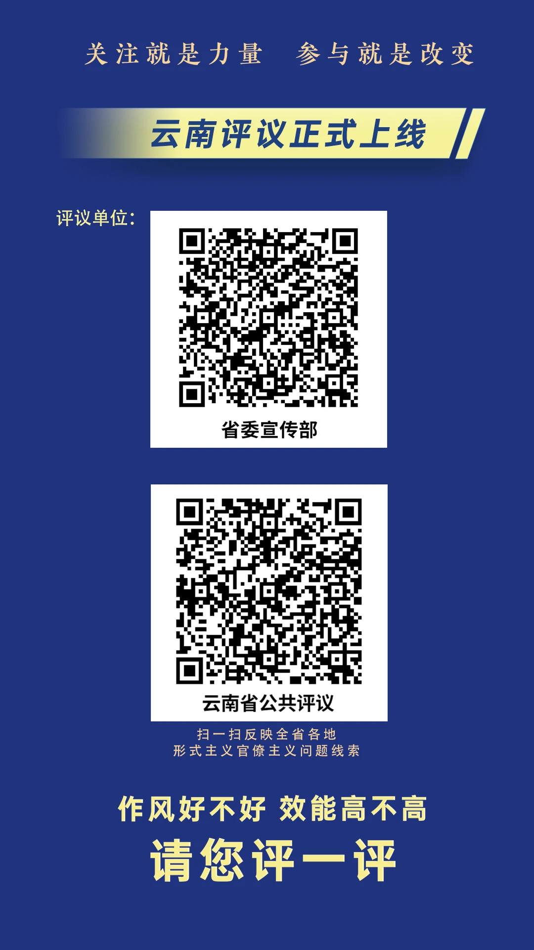 评议二维码